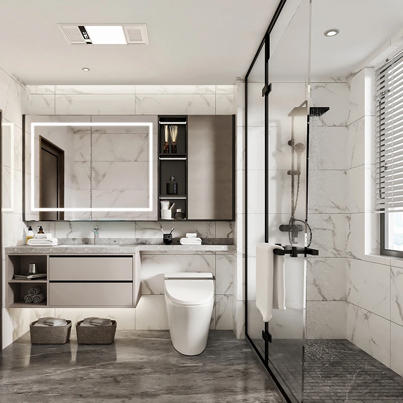 White Bath Vanity Cabinet